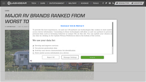 Major RV Brands Ranked From Worst To Best - SlashGear - forest river motorhomes manufacturer
