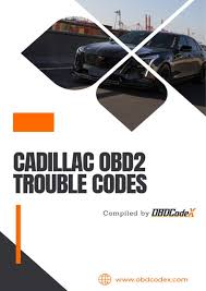Cadillac Manufacturer-specific OBD2 Trouble Codes List - OBDCodex - cadillac manufacturer