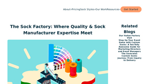 The Sock Factory: Where Quality & Expertise Meet - Sockrates Custom - socks manufacturer