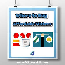 Sticker Printing Philippines | Sticker Labels & Decals - StickersPH.com - sticker manufacturer