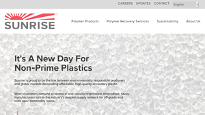 Sunrise Plastic | High-Quality Recycled Plastic and Resin - plastic resin manufacturer