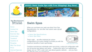 Swim Spas | Buy Your Swim Spa Direct From The Manufacturer ... - spa manufacturer