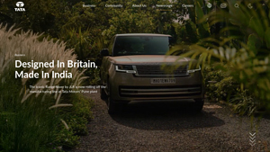 Designed In Britain, Made In India | Tata group - range rover car manufacturer