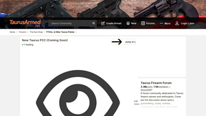 New Taurus PCC (Coming Soon) | Taurus Firearm Forum - taurus manufacturer