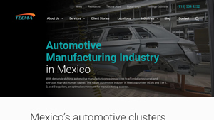 Automotive Manufacturing Industry in Mexico - Tecma - tier 1 automotive manufacturer