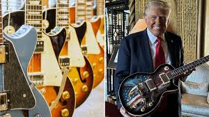 Trump guitar creator hit with cease and desist by Gibson Guitar for ... - trump guitar manufacturer