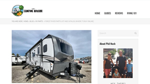 Forest River Parts List and Catalog (Where To Buy Online) - forest river motorhomes manufacturer