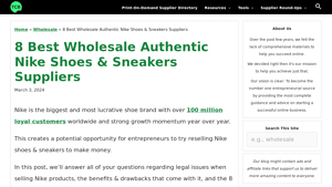 8 Best Wholesale Authentic Nike Shoes & Sneakers Suppliers - nike wholesale manufacturer