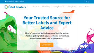 Custom Label Manufacturer - The Label Printers - manufacturer label