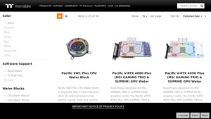 Water Blocks - Custom Liquid Cooling - Products - Thermaltake - liquid metal custom laptop manufacturer