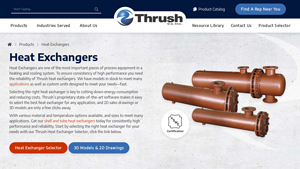 Heat Exchanger Manufacturer - ASME Certified Heat Exchangers - Thrush Co - heat exchanger manufacturer