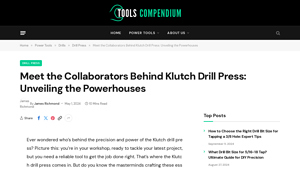 Meet the Collaborators Behind Klutch Drill Press: Unveiling the Powerhouses - klutch tools manufacturer