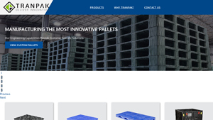 TranPak | Plastic Pallets, Bins, Crates & Bulk Containers - plastic pallet manufacturer