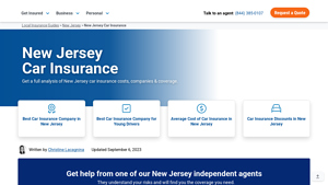 New Jersey Car Insurance: Best Companies & Cost - Trusted Choice - nj manufacturer auto insurance
