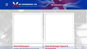 UK Exchangers Ltd - heat exchanger manufacturer