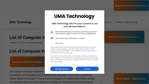 List Of Computer Hardware Companies - UMA Technology - hardware manufacturer