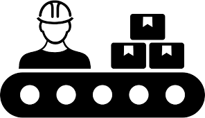 Manufacturing icon SVG Vector & PNG Free Download - UXWing - manufacturer icon