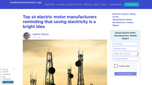 Top 10 Electric Motor Manufacturers - Verified Market Research - electric motor manufacturer