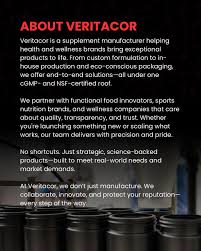 Veritacor - supplement manufacturer