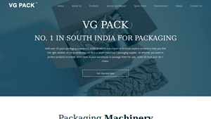 Packaging Machine Manufacturers in Bangalore - VG Pack - packaging machine manufacturer