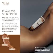 Vita Liberara - natural looking fake tan and skin finish Body Blur - tanning mitt manufacturer uk
