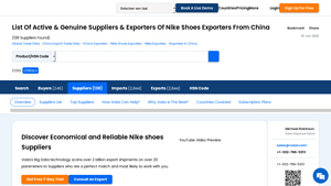 Nike Shoes Suppliers from China - Volza - nike wholesale manufacturer