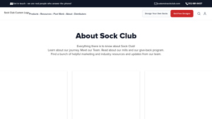 About Sock Club - The Best USA Custom Sock Manufacturer - socks manufacturer