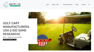 Golf Cart Manufacturers USA (I Did Some Research) - golf cart manufacturer