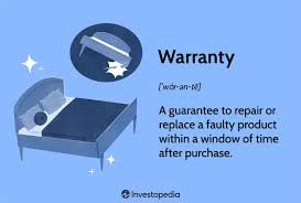 When can I use a manufacturer's warranty or guarantee? - manufacturer warranty