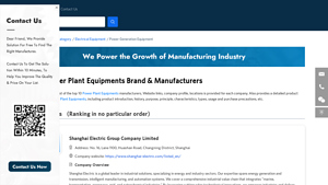 Top 10 Power Plant Equipments Brand & Manufacturers - power plant equipment manufacturer