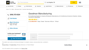 Goodman Manufacturing - Waller, TX 77484 - The Real Yellow Pages - goodman manufacturer