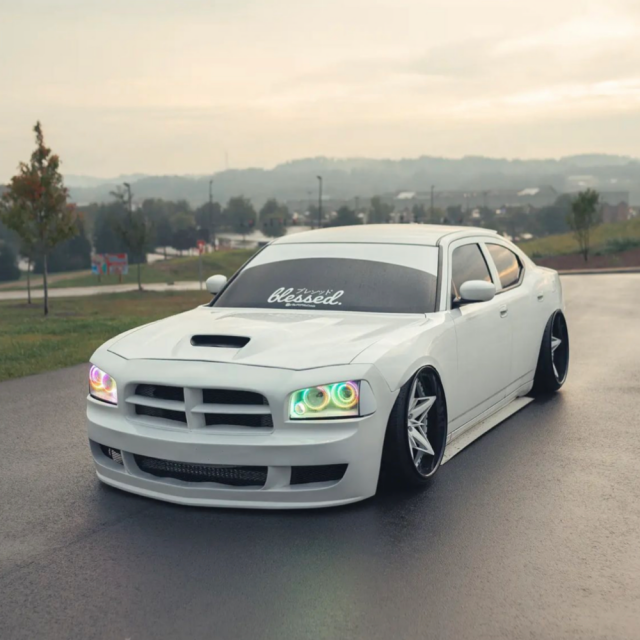 A relevant stock photo of 06 dodge charger custom in a typical setting.