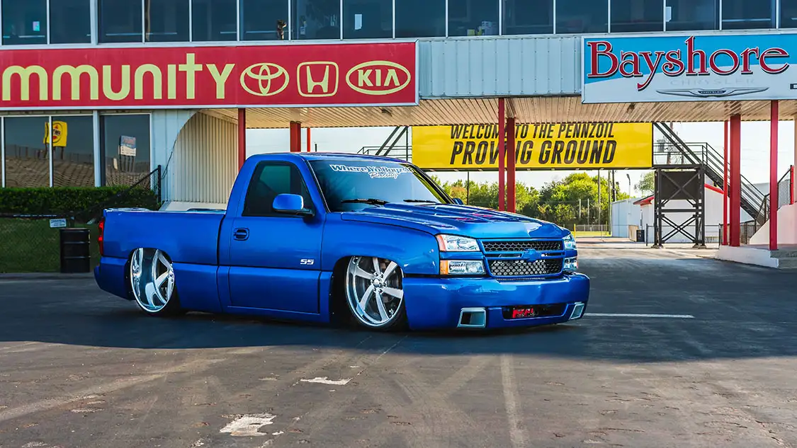 A relevant stock photo of 06 silverado custom in a typical setting.