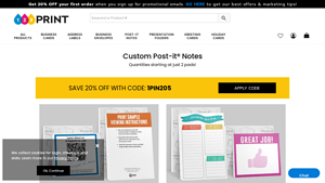 Custom Post-it Notes by 123Print - post it bulk