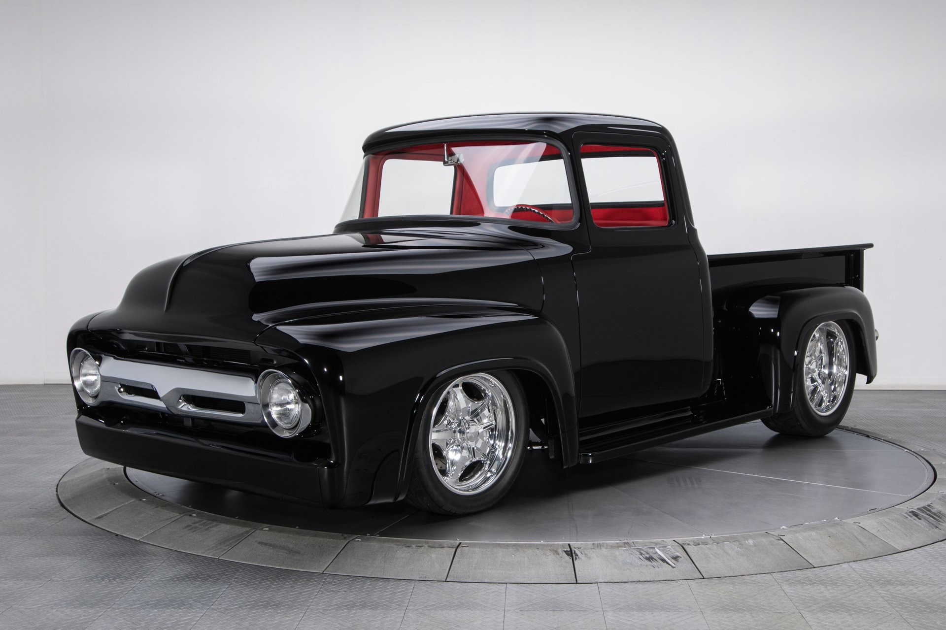 A relevant stock photo of 1956 ford f100 custom in a typical setting.