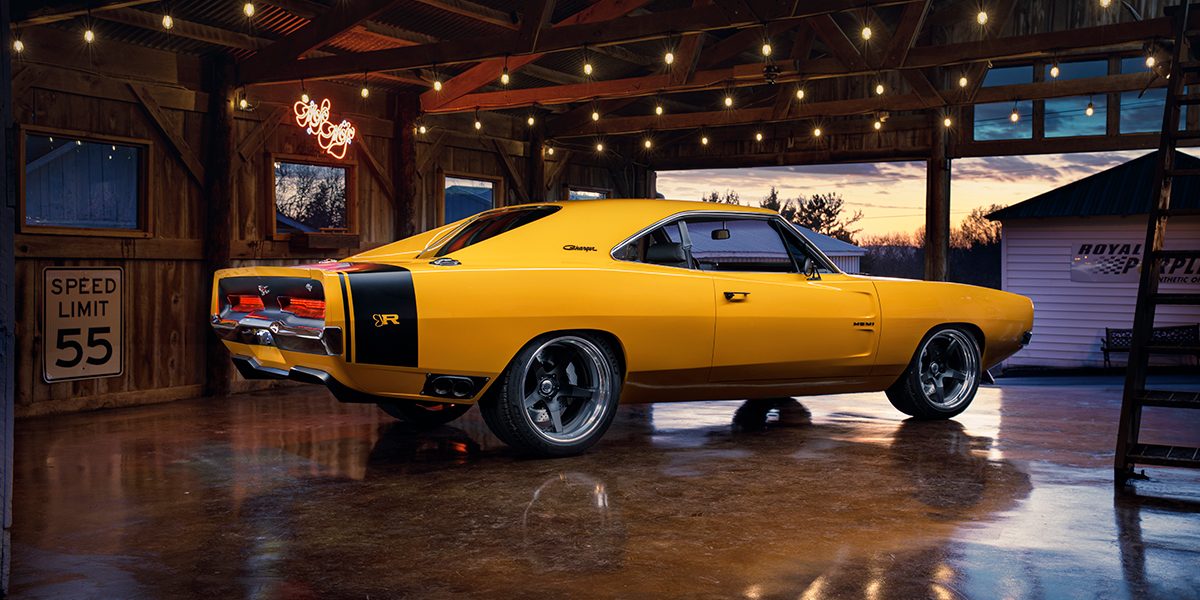A relevant stock photo of 1969 dodge charger custom in a typical setting.