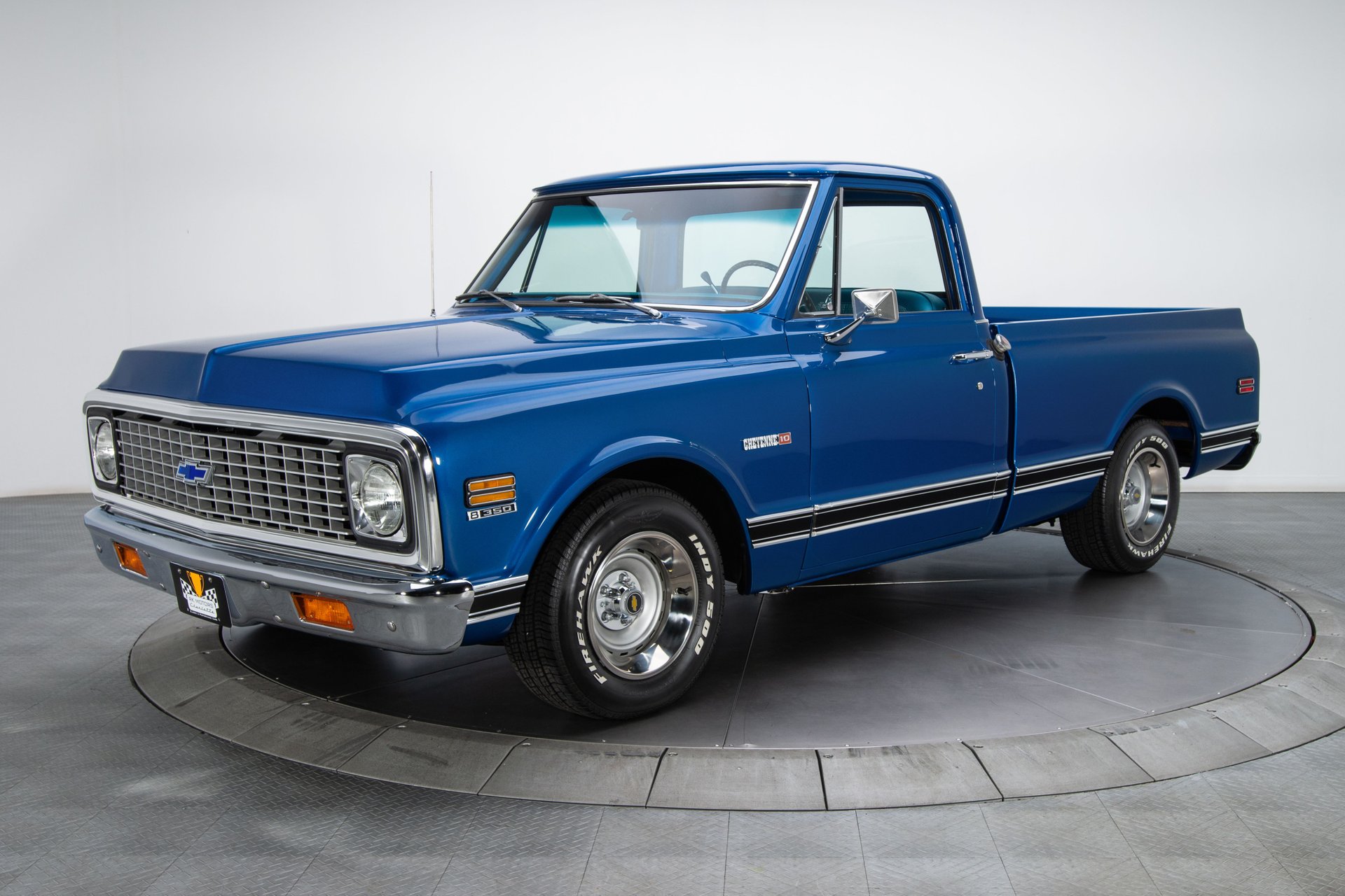 A relevant stock photo of 1972 chevy c10 custom in a typical setting.