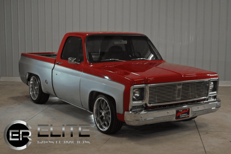A relevant stock photo of 1979 chevy truck custom in a typical setting.