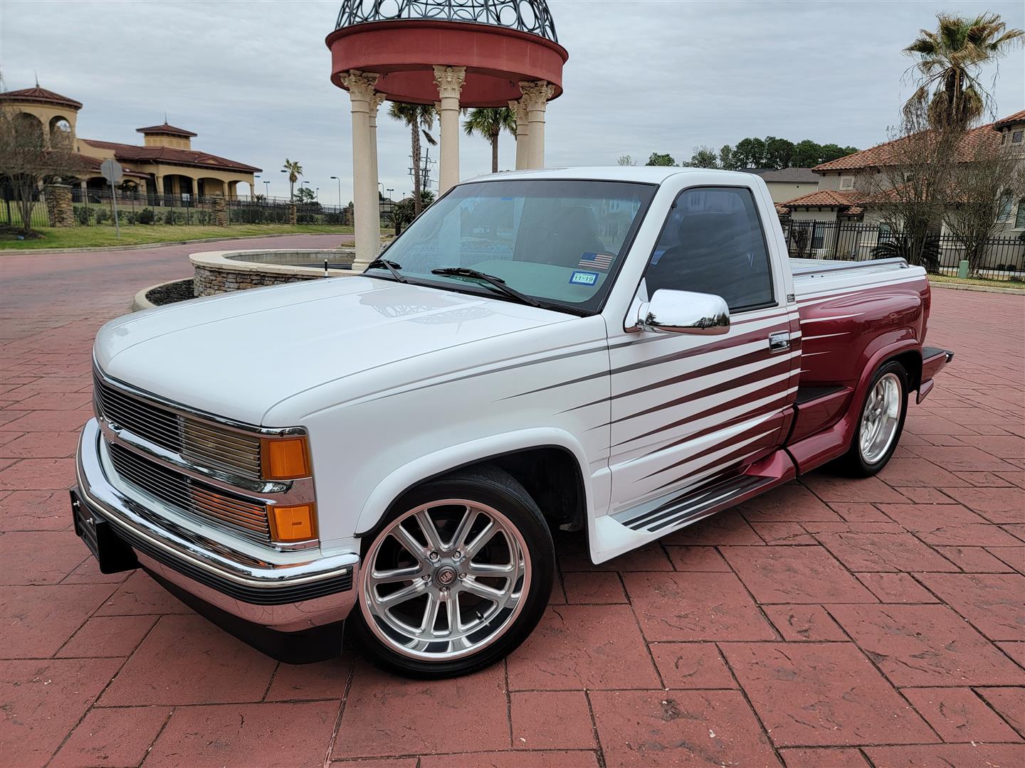 A relevant stock photo of 1995 chevy silverado custom in a typical setting.