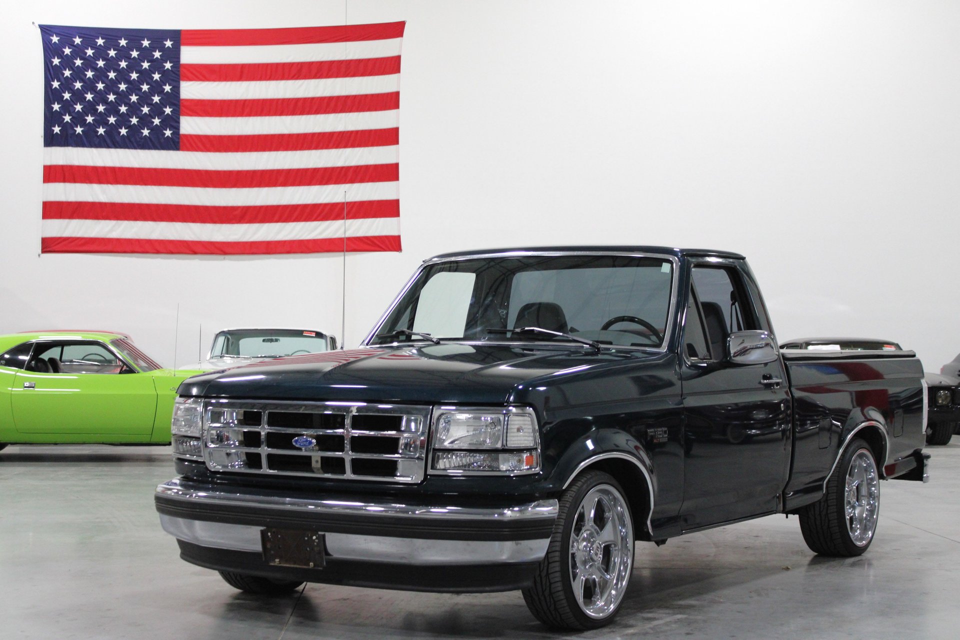 A relevant stock photo of 1995 ford f150 custom in a typical setting.