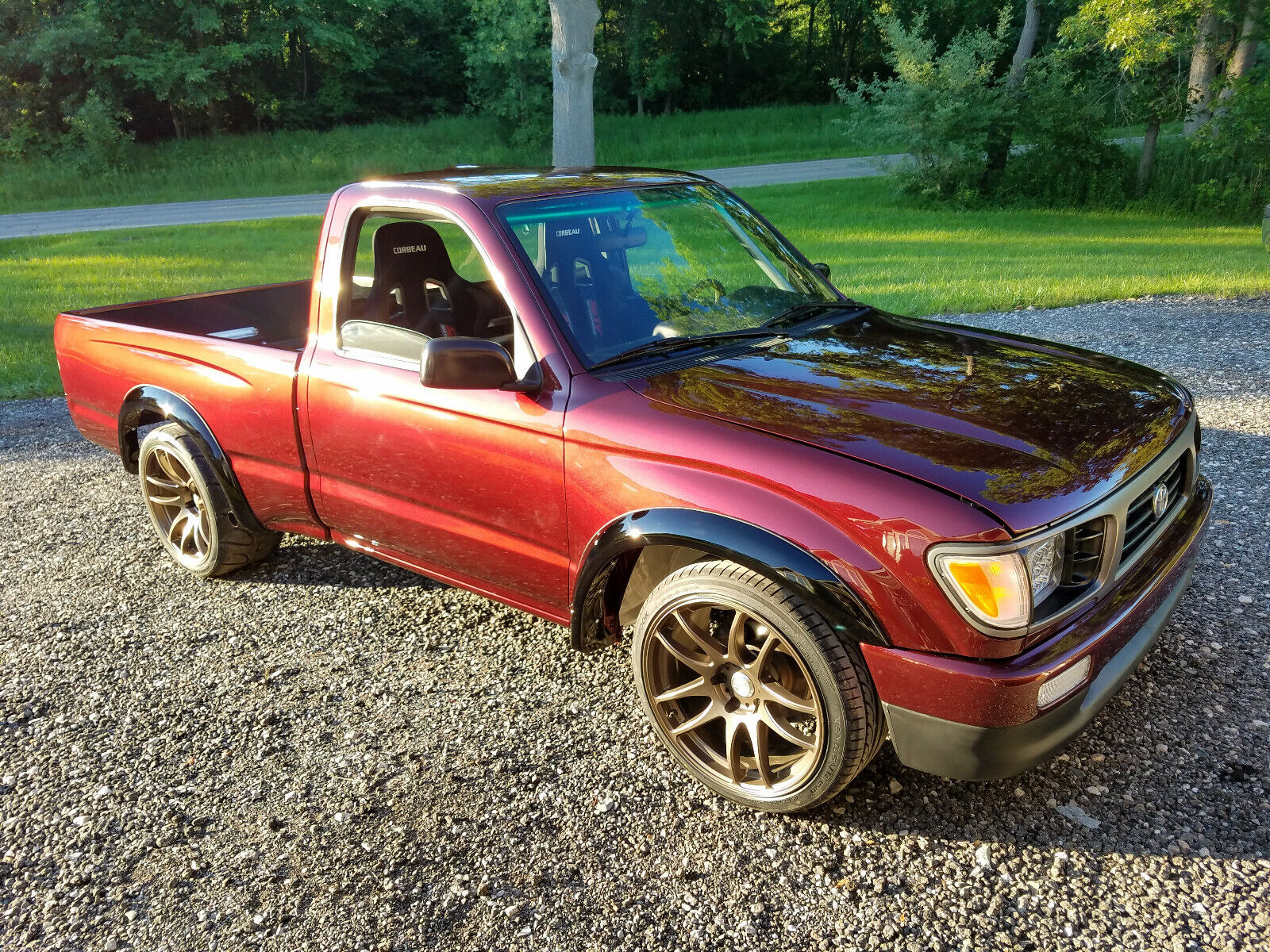 A relevant stock photo of 1995 toyota tacoma custom in a typical setting.
