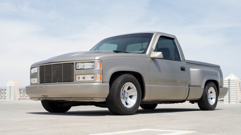 A relevant stock photo of 1998 chevy silverado custom in a typical setting.