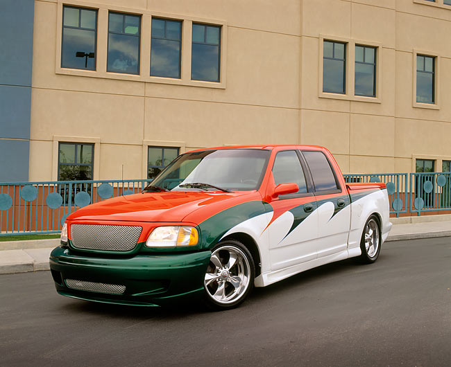 A relevant stock photo of 2001 f150 custom in a typical setting.