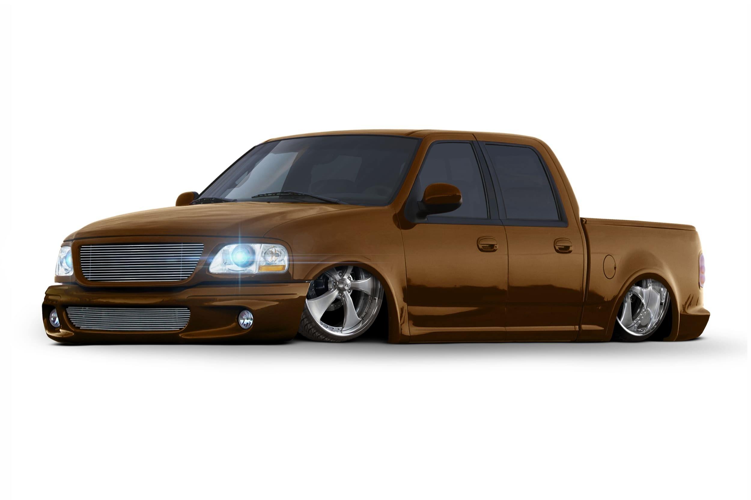 A relevant stock photo of 2003 ford f150 custom in a typical setting.