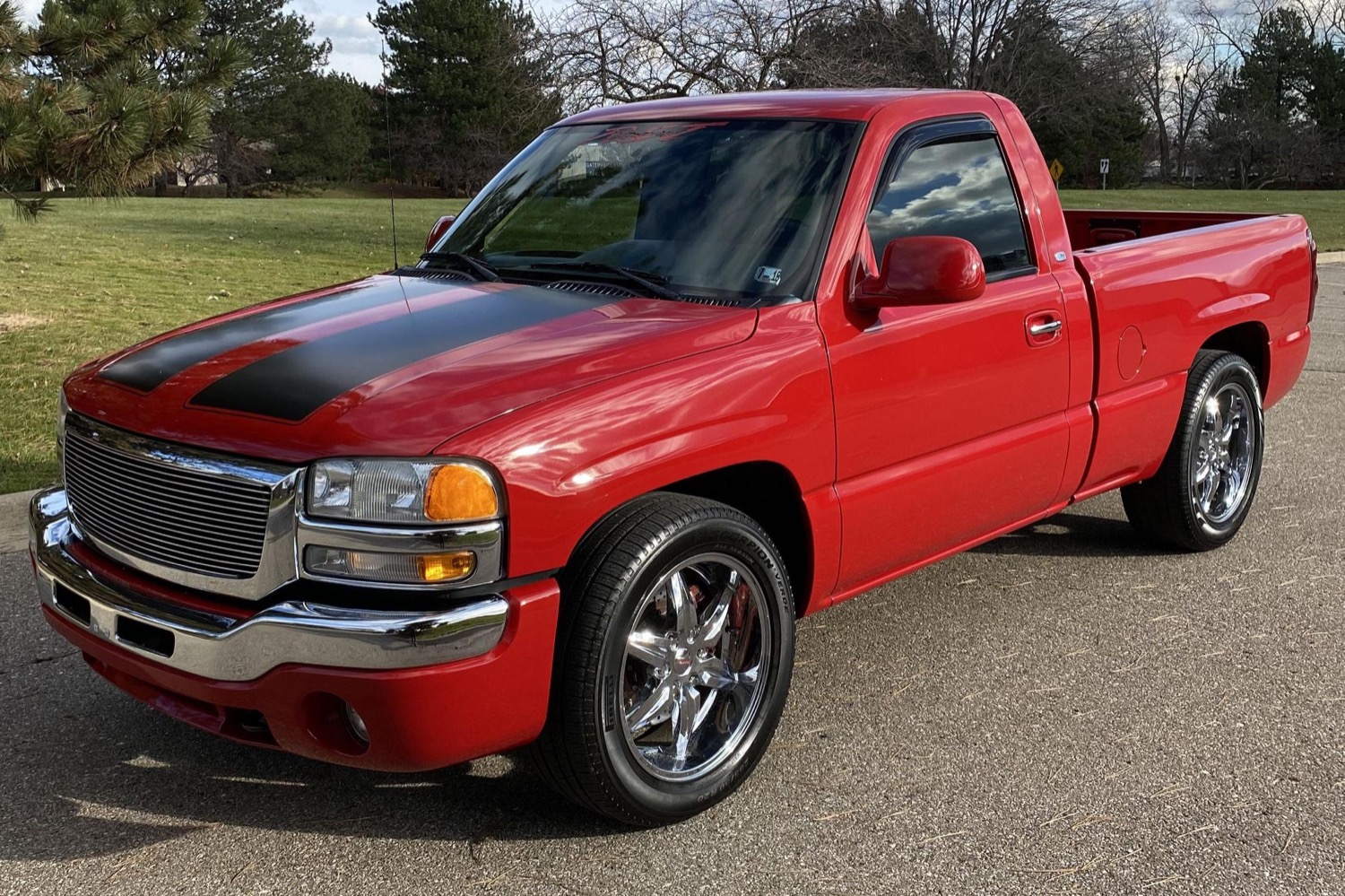 A relevant stock photo of 2004 gmc sierra custom in a typical setting.