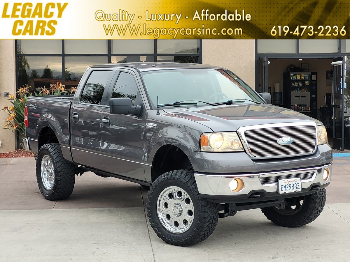 A relevant stock photo of 2007 ford f150 custom in a typical setting.