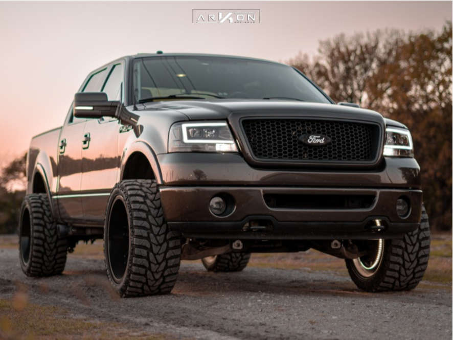 A relevant stock photo of 2008 f150 custom in a typical setting.