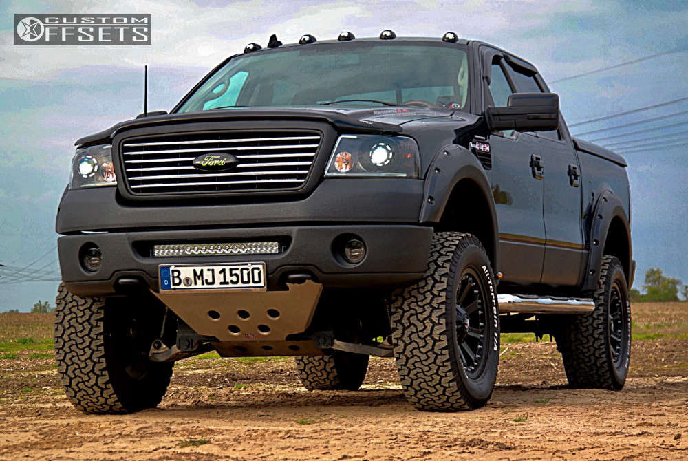 A relevant stock photo of 2008 ford f 150 custom in a typical setting.