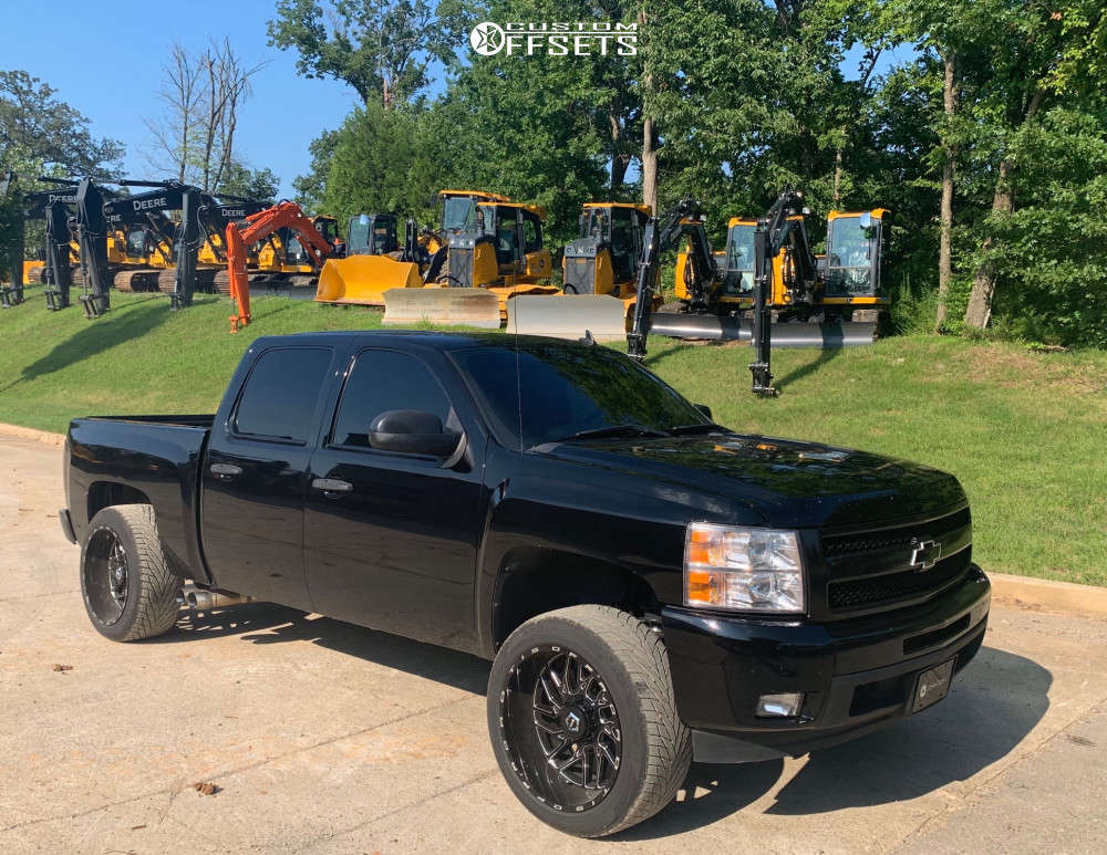 A relevant stock photo of 2009 chevy silverado custom in a typical setting.