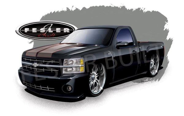 A relevant stock photo of 2010 chevy silverado custom in a typical setting.